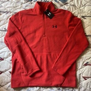 NWT Under Armour Fleece Quarter Zip